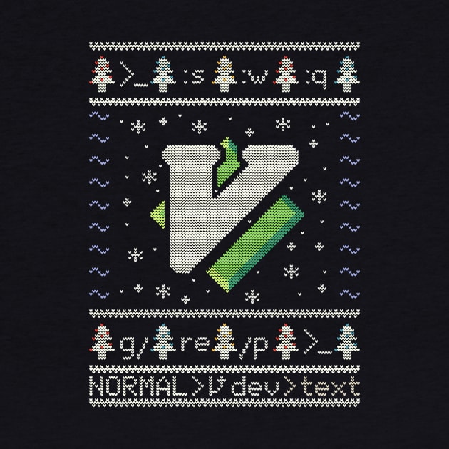 Christmas Vim Sweater by astrellonart